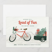 Cartes Pour Fêtes Annuelles Beaucoup de plaisir des Fêtes (Devant / Derrière)