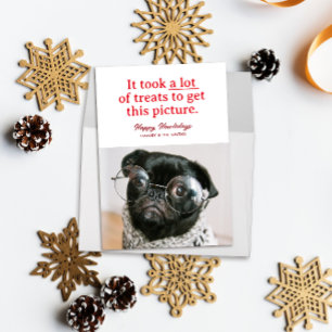 Cartes Pour Fêtes Annuelles Beaucoup de soins Happy Howlidays Funny Pet