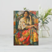 Cartes Pour Fêtes Annuelles Beauté (Debout devant)