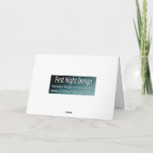 Cartes Pour Fêtes Annuelles Beauté dormante (Dos)