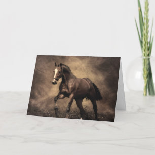 Cartes Pour Fêtes Annuelles Beautiful horse throw pillow