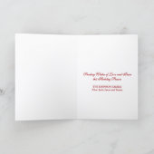 Cartes Pour Fêtes Annuelles Beautiful Horses Christmas (Intérieur)