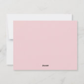 Cartes Pour Fêtes Annuelles Beautiful pink peonies  (Dos)