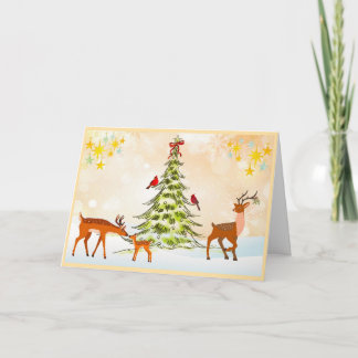 Cartes Pour Fêtes Annuelles Beauty of Nature Holiday Card