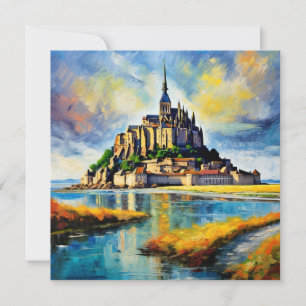 Cartes Pour Fêtes Annuelles BEAUX Le Mont Saint Michel