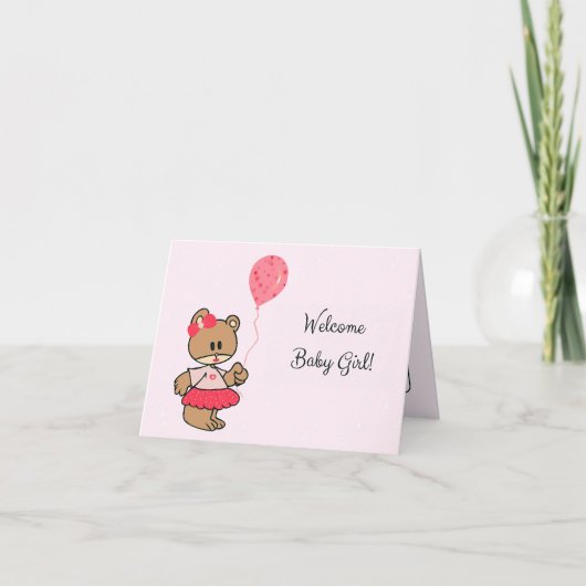 Cartes Pour Fêtes Annuelles Bébé (Devant)