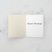 Cartes Pour Fêtes Annuelles Bébé backyard chicken Holiday (Intérieur)