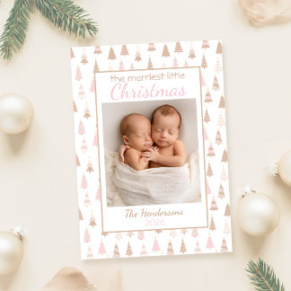 Cartes Pour Fêtes Annuelles Bébé de Noël le plus joyeux