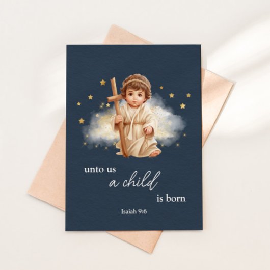 Cartes Pour Fêtes Annuelles Bébé Jésus Joyeux Noël