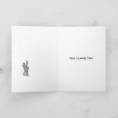 Cartes Pour Fêtes Annuelles Bébé mignon poussin Pâques (Intérieur)