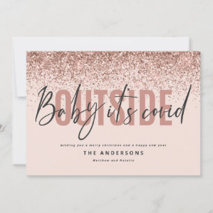 Cartes Pour Fêtes Annuelles Bébé son ambiance à l'extérieur drôle de parties s