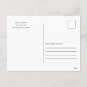 Cartes Pour Fêtes Annuelles Bébé son froid typographie extérieure Vacances d'h (Dos)