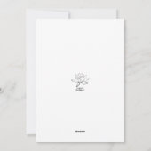 Cartes Pour Fêtes Annuelles Bébés, Lapin Lapin, Pâques, Valentines (Dos)