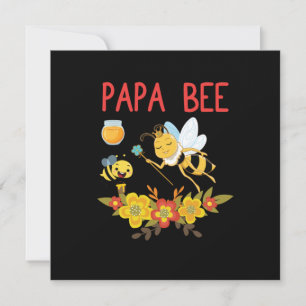 Cartes Pour Fêtes Annuelles Beekeeper Art Papa Bee 2
