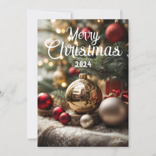 Cartes Pour Fêtes Annuelles Bel arbre de Noël