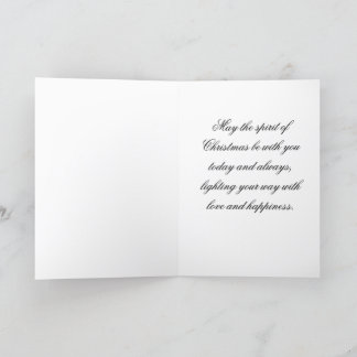 Cartes Pour Fêtes Annuelles Bela Brown Christmas Hope !