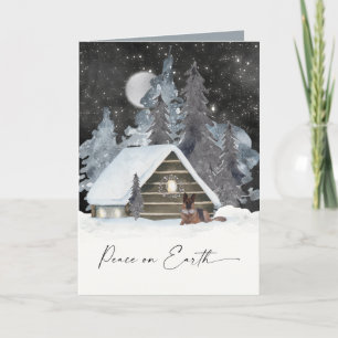 Cartes Pour Fêtes Annuelles Belle aquarelle allemande vacances berger 