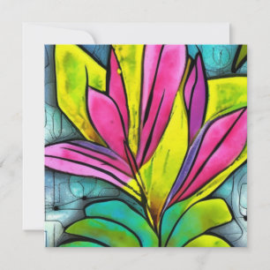 Cartes Pour Fêtes Annuelles Belle collection de Plantes