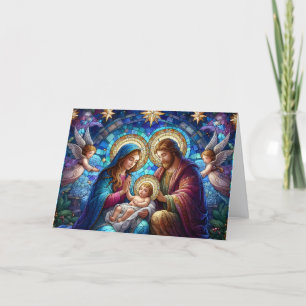 Cartes Pour Fêtes Annuelles Belle Crèche de Noël Fêtes de Noël