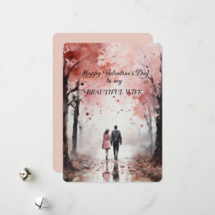 Cartes Pour Fêtes Annuelles Belle femme Valentine's Day Greys