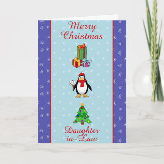 Cartes Pour Fêtes Annuelles Belle-fille de Noël