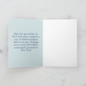 Cartes Pour Fêtes Annuelles Belle Hanoukka heureuse (Intérieur)