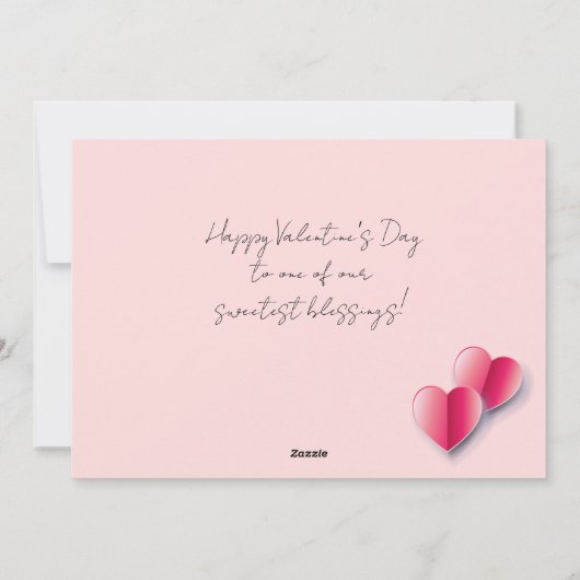 Cartes Pour Fêtes Annuelles Belle Saint Valentin Design moderne Boho (Dos)