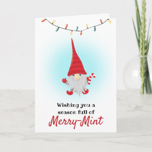 Cartes Pour Fêtes Annuelles Belle saison pleine de Merry Mint Elf