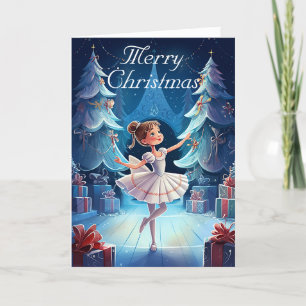 Cartes Pour Fêtes Annuelles Belle Suite Nutcracker Ballerina Noël