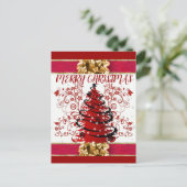 Cartes Pour Fêtes Annuelles Belles Expressions Noël (Debout devant)