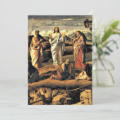 Cartes Pour Fêtes Annuelles Bellini: Transfiguration of Christ (Debout devant)