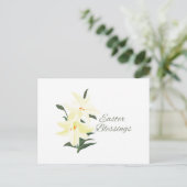 Cartes Pour Fêtes Annuelles Bénédiction de Pâques (Debout devant)