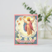 Cartes Pour Fêtes Annuelles Bénédiction de Pâques (Debout devant)