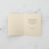 Cartes Pour Fêtes Annuelles 🦚 Bénédiction radiante de Peacock Diwali (Intérieur)