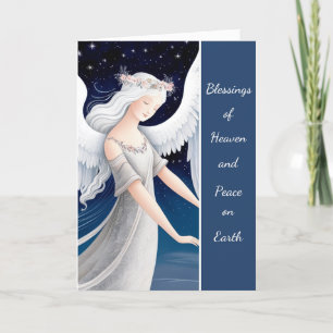 Cartes Pour Fêtes Annuelles Bénédictions célestes