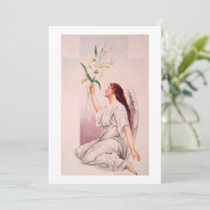 Cartes Pour Fêtes Annuelles Bénédictions de Pâques 1 Jean 2:25 Verse de la Bib