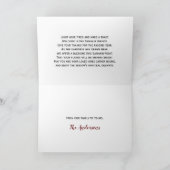 Cartes Pour Fêtes Annuelles Bénédictions de Samhain sorcière florales rouges e (Intérieur)