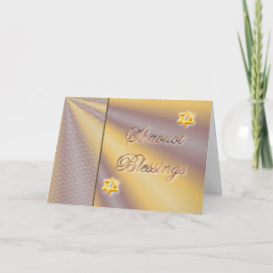 Cartes Pour Fêtes Annuelles Bénédictions hébreues juives de Shavuot de