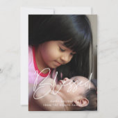 Cartes Pour Fêtes Annuelles Bénéficiez d'une photo Inspirationnelle minimalist (Devant)