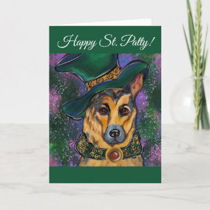 Cartes Pour Fêtes Annuelles Berger Allemand