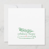 Cartes Pour Fêtes Annuelles Bermudes Daisy Flat Card (Devant)