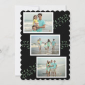 Cartes Pour Fêtes Annuelles Berries de Noël à saint Jacques (Dos)