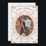 Cartes Pour Fêtes Annuelles Berry Wreath photo encadrée<br><div class="desc">Un design coloré de Noël de baies est sûr d'égayer vos amis et les vacances en famille! Avec des couleurs joyeuses cette carte est chaude et lumineuse pour les vacances!</div>