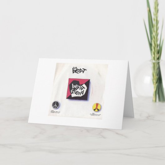 Cartes Pour Fêtes Annuelles Best Friend Valentine (Devant)