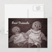 Cartes Pour Fêtes Annuelles Best Friends Valentine (Devant / Derrière)