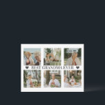 Cartes Pour Fêtes Annuelles Best Grandma Ever Photo Collage – Gift with Hearts<br><div class="desc">Send love across the miles with this personalized holiday postcard designed especially for a wonderful grandmother. Featuring a custom photo collage and the heartfelt message “Best Grandma Ever” placed at the center with two sweet heart accents, this postcard turns holiday greetings into a keepsake. Perfect for Christmas, holidays, Grandparents’ Day,...</div>