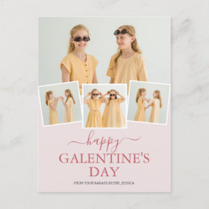 Cartes Pour Fêtes Annuelles Bestie du jour des Galentines joyeux Cute Photo Co
