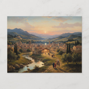Cartes Pour Fêtes Annuelles Bethléem, Crèche,