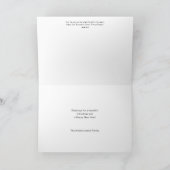 Cartes Pour Fêtes Annuelles Bible ancien Poinsettia à bougie (Intérieur)