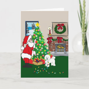 Cartes Pour Fêtes Annuelles bichon
